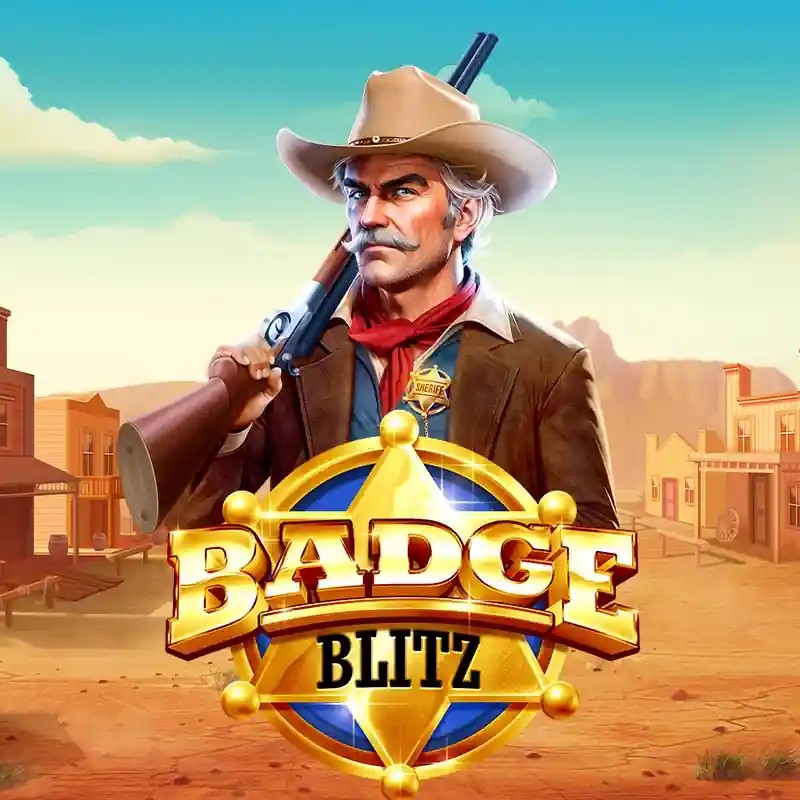 Official Slots logo: Badge Blitz by Pragmatic Play at Granawin Casino