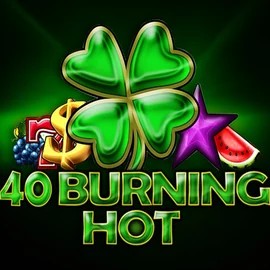 40 Burning Hot slot visual from Amusnet Interactive available on ggranawincasino.com