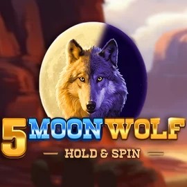 Official Slots logo: 5 Moon Wolf by Apparat Gaming at Granawin Casino