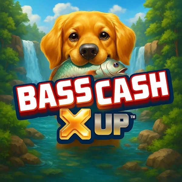 Bass Cash X UP logo by Alchemy Gaming Granawin Casino