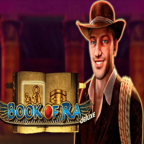 Try Book of Ra Deluxe slot by Novomatic on ggranawincasino.com – logo image