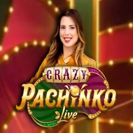 Crazy Pachinko logo by Evolution Granawin Casino