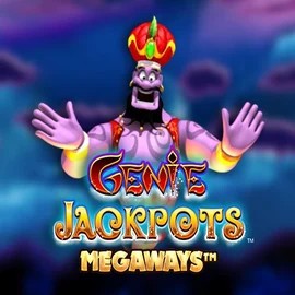 Genie Jackpots Megaways slot visual from Blueprint Gaming available on ggranawincasino.com