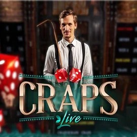 Live Craps logo by Evolution at Granawin Casino