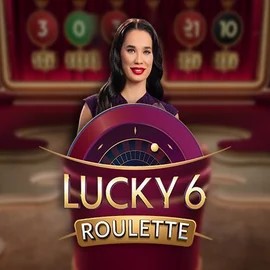 Lucky 6 Roulette slot logo by Pragmatic Play at Granawin Casino