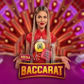 Mega Baccarat logo – Live Casino by Pragmatic Play at Granawin Casino