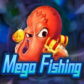 Mega Fishing slot logo by TaDa Gaming at Granawin Casino