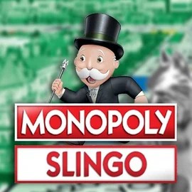 Slingo Monopoly slot logo by Gaming Realms at Granawin Casino