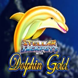 Dolphin Gold with Stellar Jackpots logo – Jackpots by Lightning Box Game at Granawin Casino