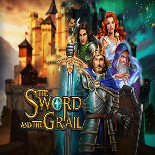 The Sword and the Grail slot visual from Play'n GO available on ggranawincasino.com