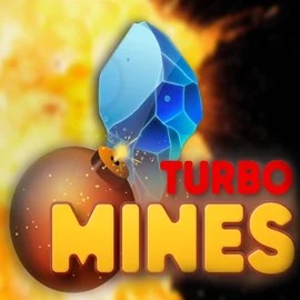 Turbo Mines game by Turbo Games – logo hosted on Granawin Casino