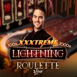 Official Live Casino logo: XXXtreme Lightning Roulette by Evolution at Granawin Casino